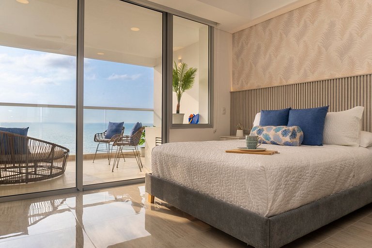 CB1315 | Suite familiar con vista al mar, sofá cama y WiFi r