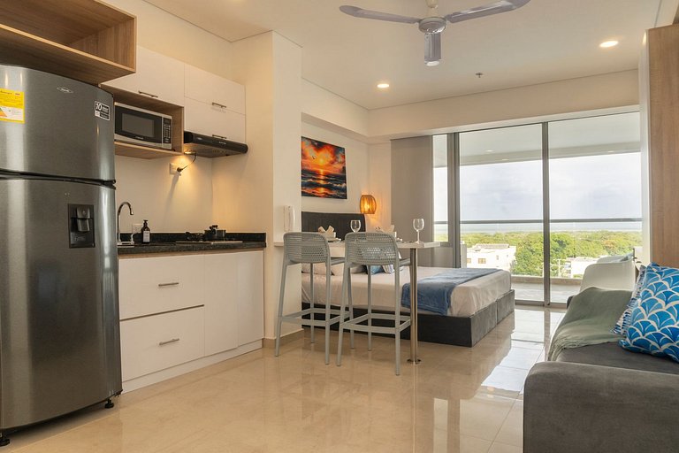 CB634 Suite Cama King Balcon Vista Hermosa