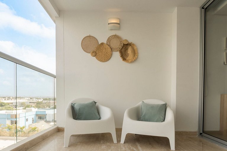 Suite Cama King | Balcón + Piscina | CB634
