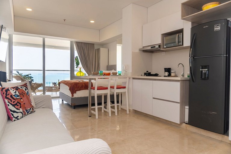 CB1528 Hermosa Suite - Loft Frente al Mar Crespo