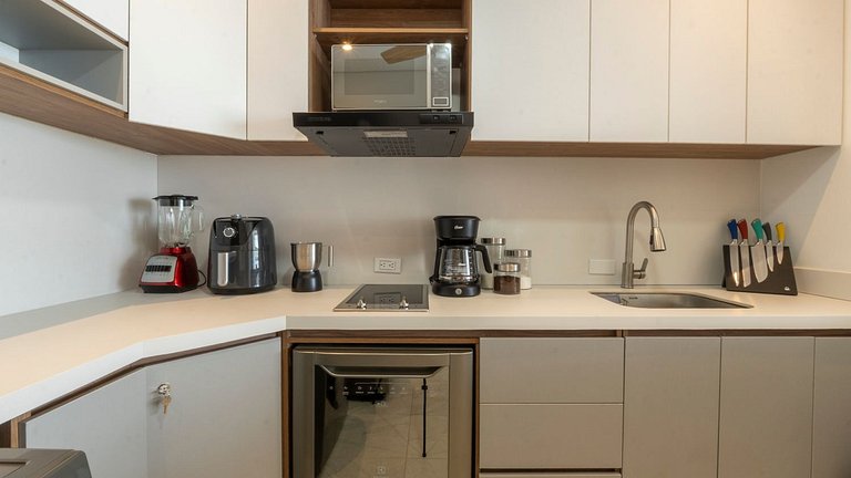 Suite con daybed piso 16 y balcón panorámico CB1638