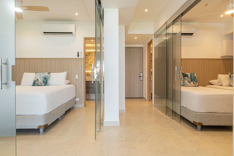 CB1636 Exclusiva Suite 2 Habitaciones Crespo