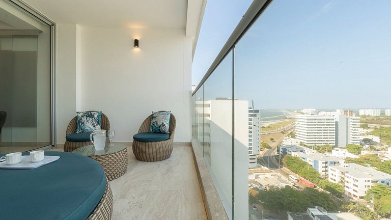 CB1636 Exclusiva Suite 2 Habitaciones Crespo