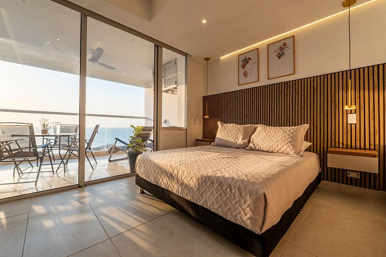 CB911 | Maravillosa suite frente al mar y atardecer
