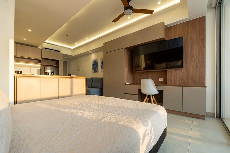 Maravillosa suite frente al mar y atardecer CB911