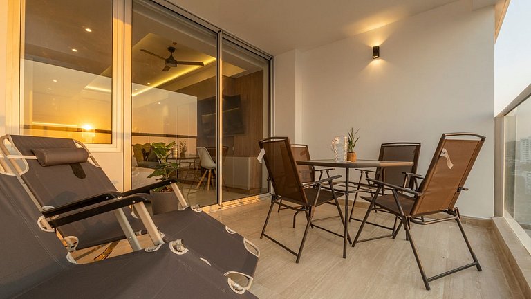 Maravillosa suite frente al mar y atardecer CB911