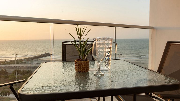 Maravillosa suite frente al mar y atardecer CB911