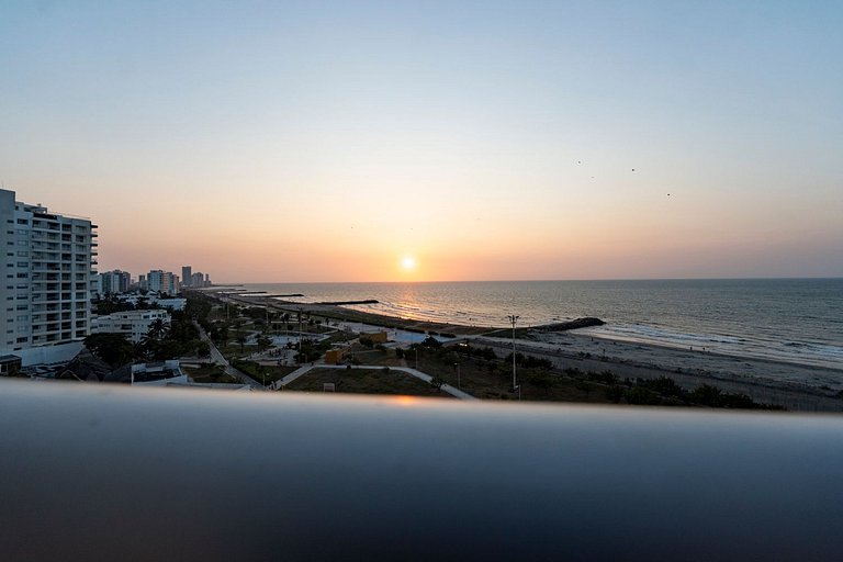 Maravillosa suite frente al mar y atardecer CB911