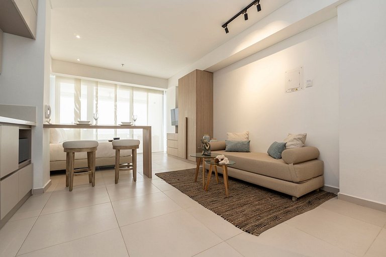 Suite romántica con terraza lounge y vista panorámica CB834