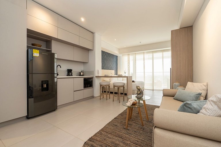 CB834 Vista Hermosa - Suite Cama Queen Balcon Priv