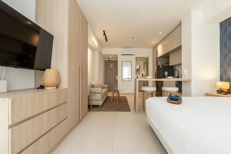 CB834 Vista Hermosa - Suite Cama Queen Balcon Priv
