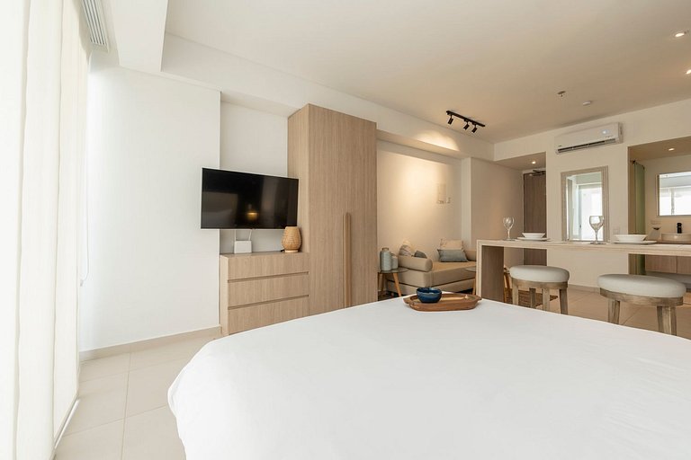 CB834 Vista Hermosa - Suite Cama Queen Balcon Priv