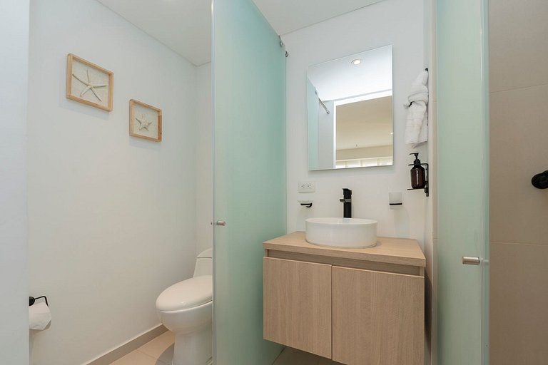 Suite romántica con terraza lounge y vista panorámica CB834