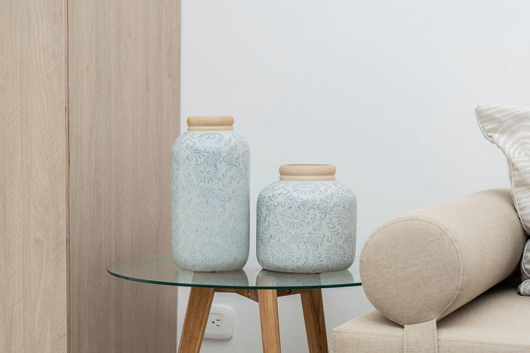 Suite romántica con terraza lounge y vista panorámica CB834