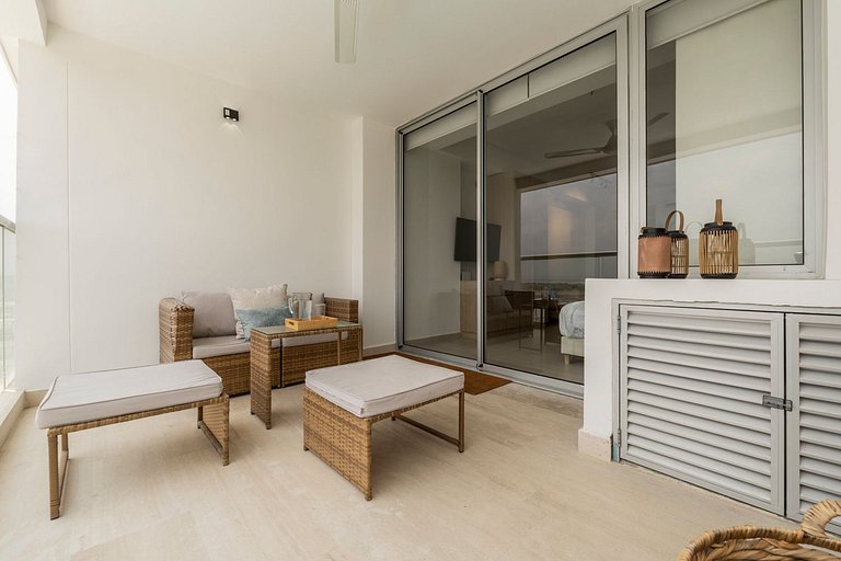 CB834 Vista Hermosa - Suite Cama Queen Balcon Priv