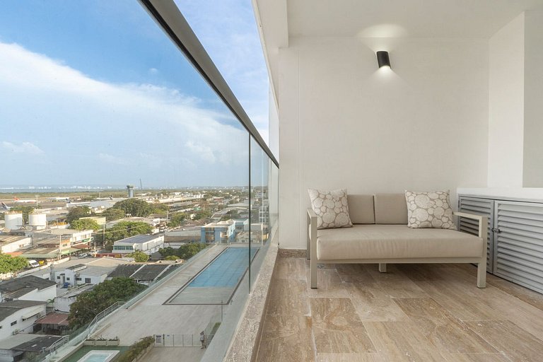 Suite con balcón y vista mágica Amanecer CB943