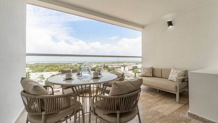 Suite con balcón y vista mágica Amanecer CB943