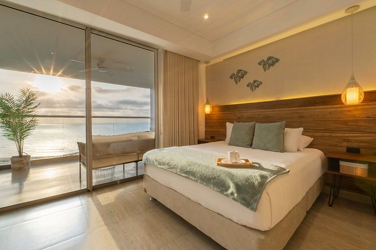 CB1113 Increible Lujosa Suite Vista Mar-Atardecer