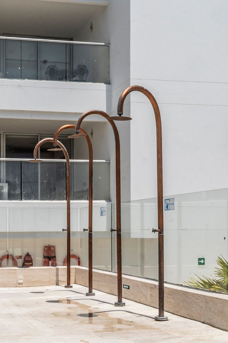 CB601 Acogedora Suite Gran Balcon Vista Mar Wifi