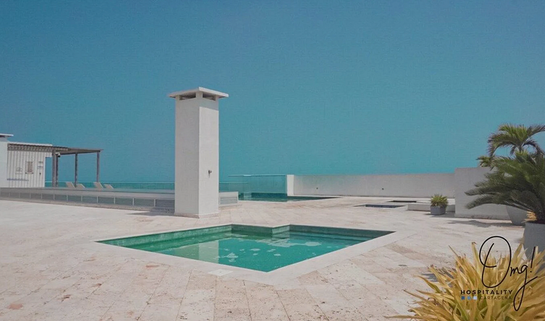 OD805 Acogedor Vista al Mar Piscina Vista Infinita