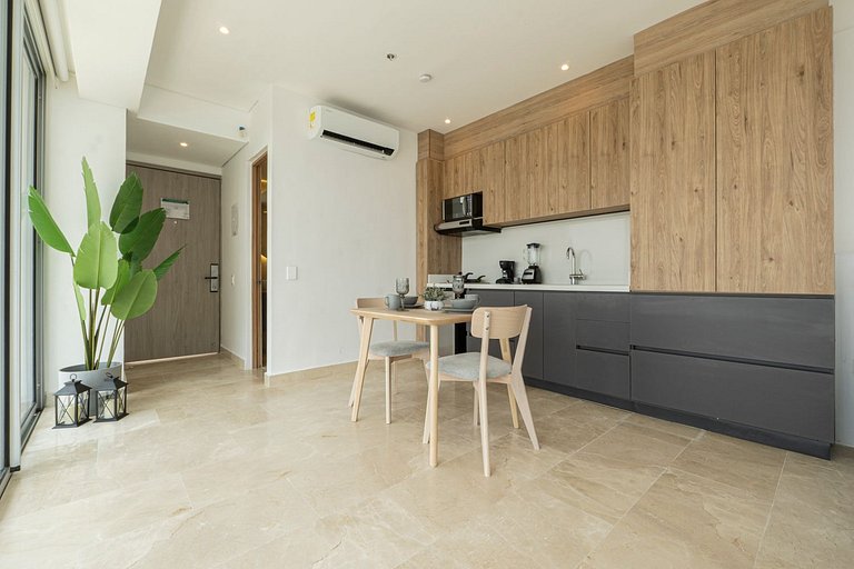 CB1629 | Suite moderna con vista 180 mar ciudad