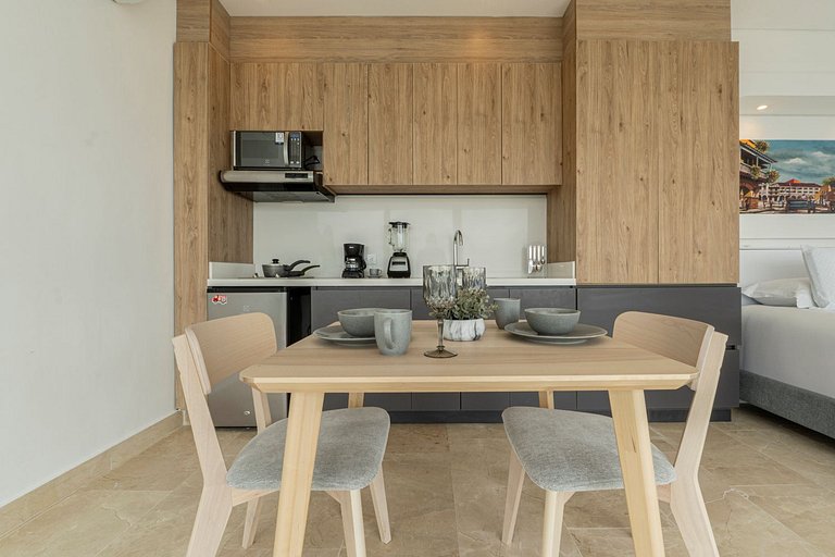 CB1629 | Suite moderna con vista 180 mar ciudad