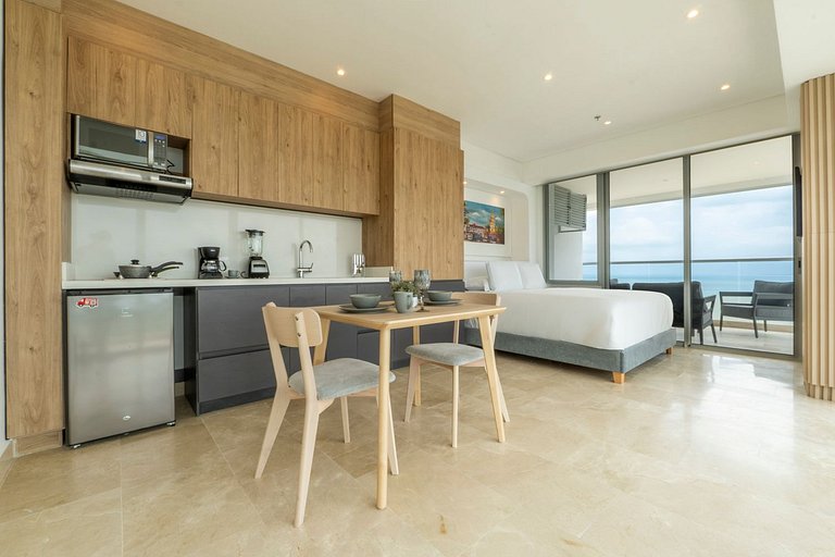 CB1629 | Suite moderna con vista 180 mar ciudad