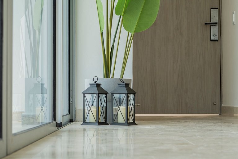 CB1629 | Suite moderna con vista 180 mar ciudad