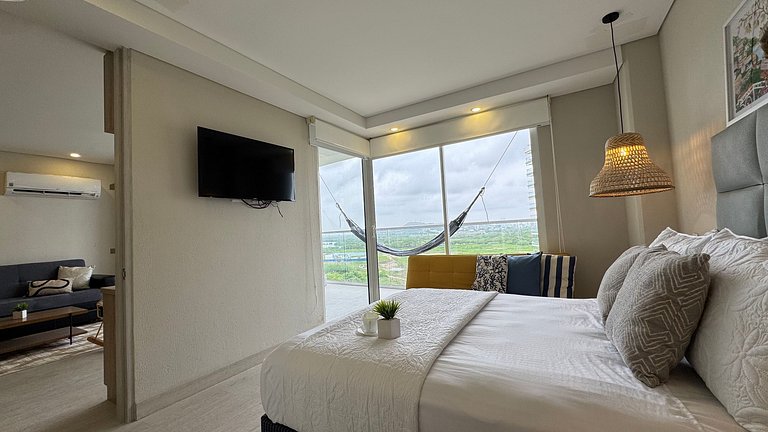 MQ903 Increible Apto 1Hab Jacuzzi Priv Cielo Mar