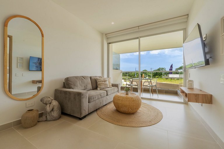 Baia Kristal: playa privada, laguna y balcón