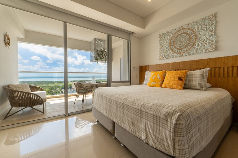CB1531 Boho Suite Hermosa Vista 2min-Aeropuerto