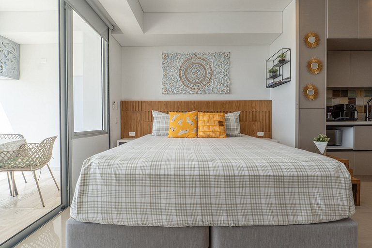 CB1531 Boho Suite Hermosa Vista 2min-Aeropuerto