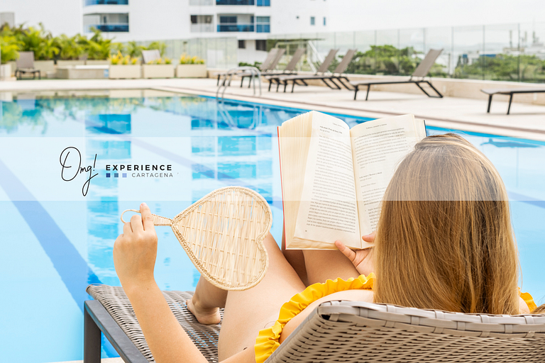 Apartasuite moderna Vista al mar Wifi Piscina