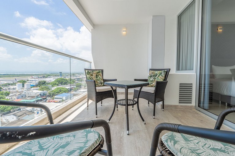 CB1043 | Suite premium en Cartagena hermosa vista