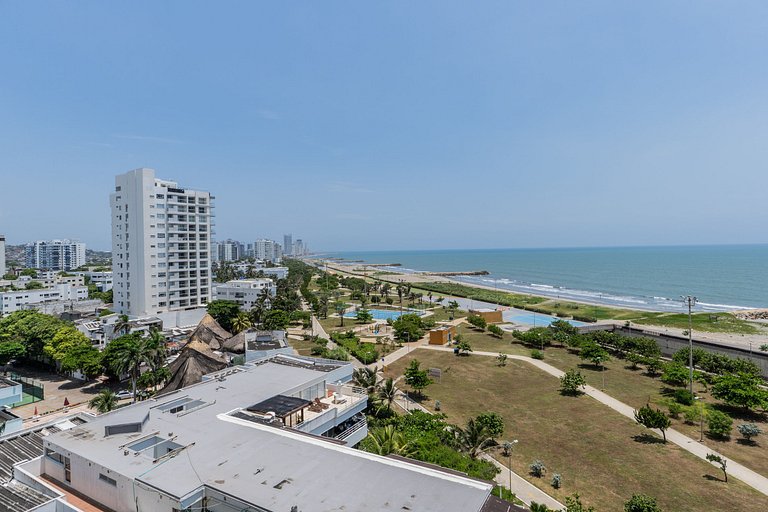 CB910 | Suite frente al mar diseño moderno balcon