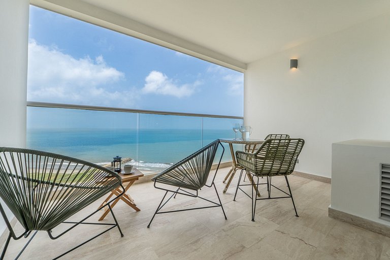 CB1515 | Lujosa suite con vista al mar y balcón