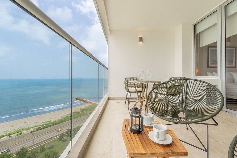 CB1515 | Lujosa suite con vista al mar y balcón