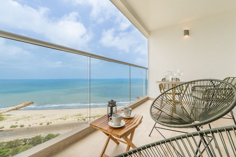 CB1515 | Lujosa suite con vista al mar y balcón