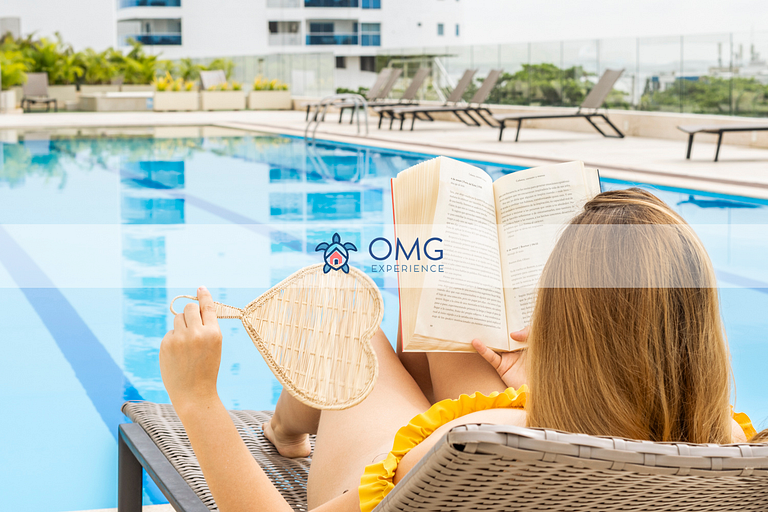 CB1031 | Cómoda Suite con Dos Camas Queen Wifi Piscina