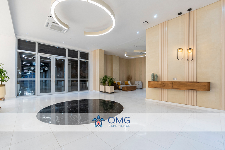 CB1223 | Suite con 2 camas, vista al mar y piscina