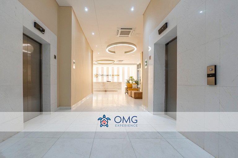 CB1223 | Suite con 2 camas, vista al mar y piscina