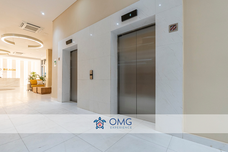 CB1223 | Suite con 2 camas, vista al mar y piscina
