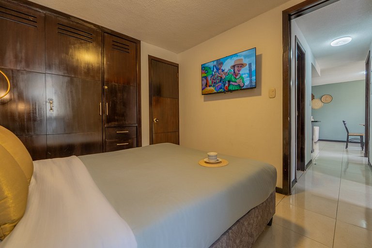MA2-1108 Comodo Apartamento Vista-Volcán En Aquine