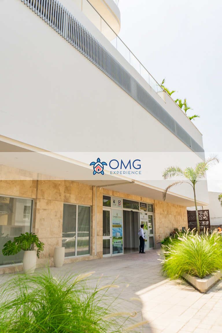 Acogedora Suite Frente al Mar - Aeropuerto CB617