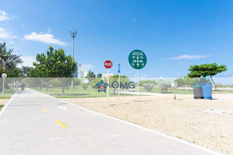 CB544 | Moderno Studio con Balcón y Vista en Cartagena Beach