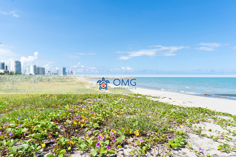 CB544 | Moderno Studio con Balcón y Vista en Cartagena Beach