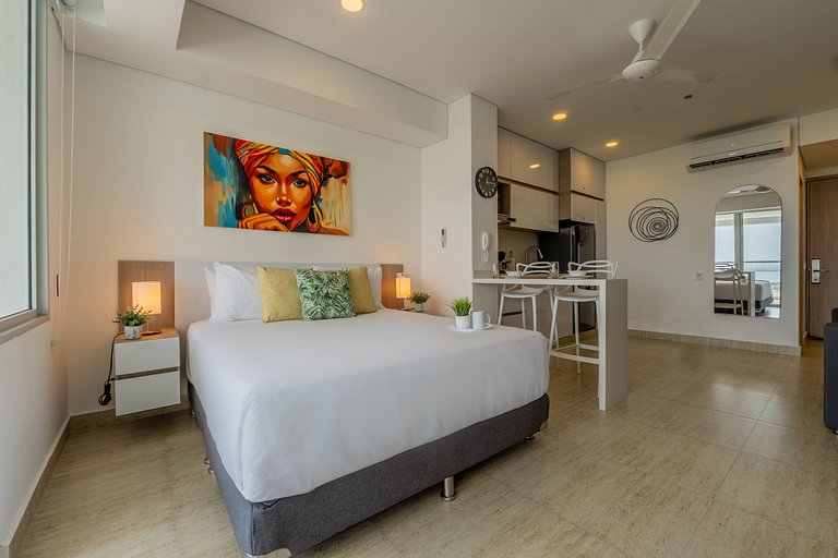 CB1535 | Suite moderna piso 15 con espectaculares amaneceres