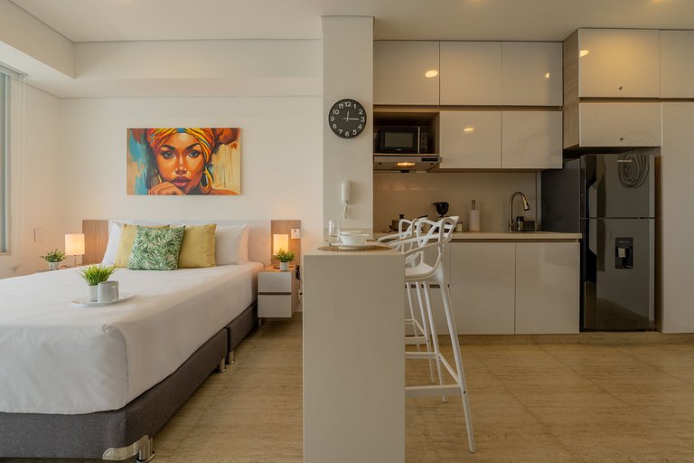 CB1535 | Suite moderna piso 15 con espectaculares amaneceres