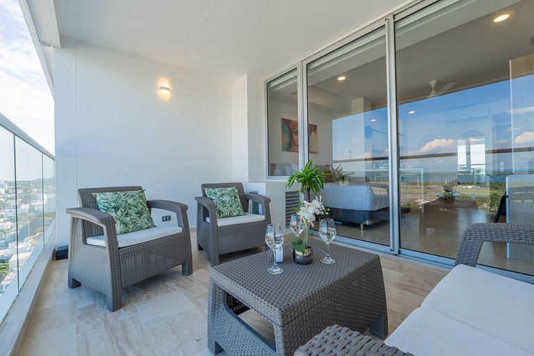 Suite moderna piso 15 amanecer espectacular CB1535