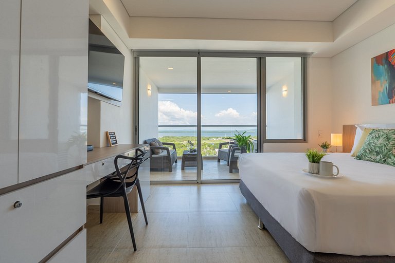 Suite moderna piso 15 amanecer espectacular CB1535